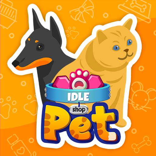 presto Idle Pet Shop Animais Icona del segno.