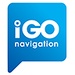 ロゴ Igo Navigation 記号アイコン。