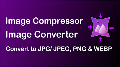 Imagen 0Image Compressor Image Converter Jpg Png Webp Icono de signo