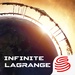 Le logo Infinite Lagrange Icône de signe.