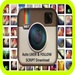 Le logo Instagram Followers Macro Icône de signe.