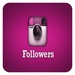 Le logo Instagram For Followers Icône de signe.