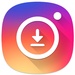 Logotipo Instagram Video Image Downloader Icono de signo