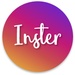 Le logo Inster Icône de signe.