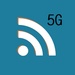 ロゴ Internet Mobile 5g 記号アイコン。