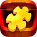 Le logo Jigsaw Puzzles Icône de signe.