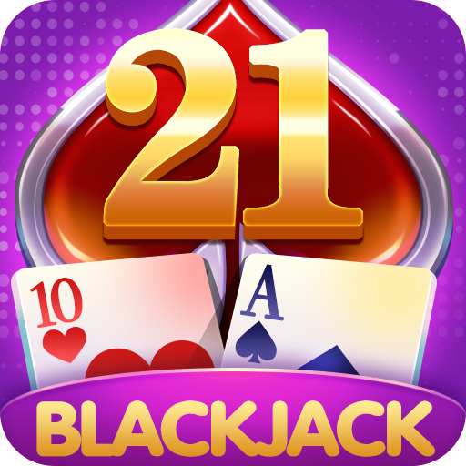 Logotipo Jogar 21 Blackjack 21 Icono de signo