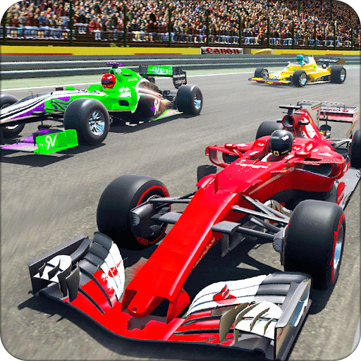 Logo Jogo Formula Racing Car Race Icon