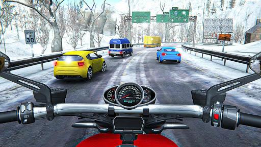 Image 1Jogo Traffic Racing Moto Rider Icône de signe.