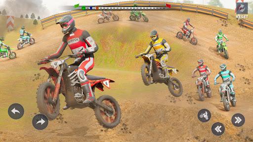 Image 3Jogos De Corrida Motocross 3d Icône de signe.