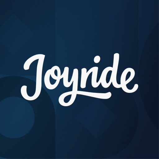 商标 Joyride Play Games Make Friends Socialise 签名图标。