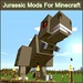 Logotipo Jurassic Mods For Minecraft Icono de signo