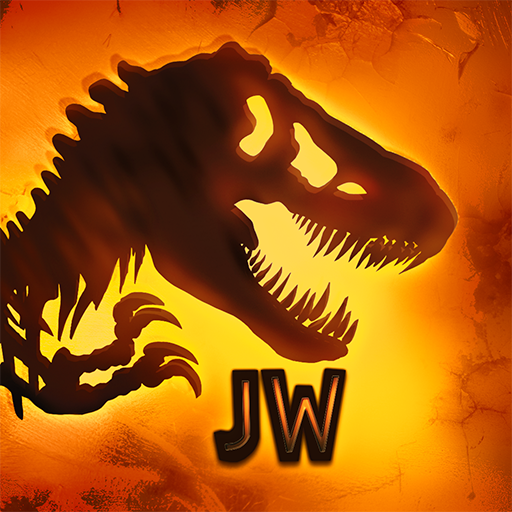 ロゴ Jurassic World O Jogo 記号アイコン。