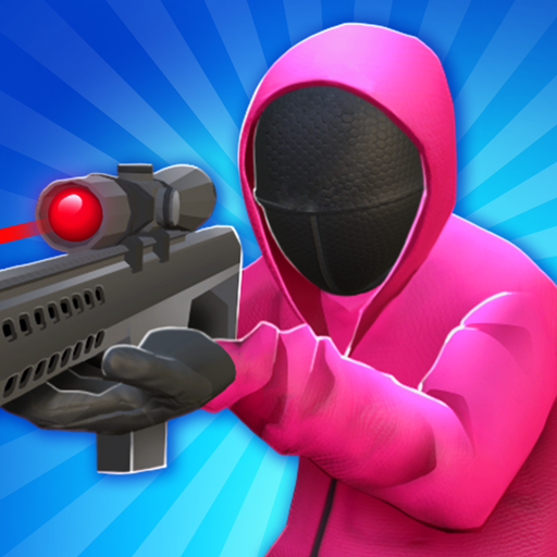 Logotipo K Sniper Gun Shooting Games Icono de signo