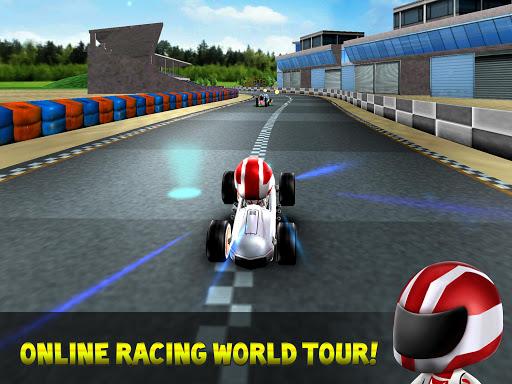 Image 2Kart Rush Racing Online Rival Icône de signe.