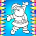 Logo Kids Coloring Book For Christmas Icon