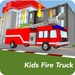 Logo Kids Fire Truck Icon