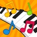 Le logo Kids Piano Games Free Icône de signe.