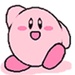 Le logo Kirby Original Icône de signe.