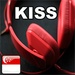 商标 Kiss92 Singapore Radio Fm 签名图标。