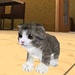 Le logo Kitten Cat Simulator 3d Icône de signe.