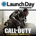 Le logo Launch Day Magazine Call Of Duty Edition Icône de signe.