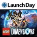 Le logo Launchday Lego Dimensions Edition Icône de signe.