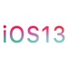 Le logo Launcher Ios 13 Icône de signe.