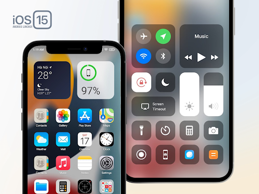 Image 1Launcher Ios 15 For Android Icon