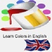 ロゴ Learn Colors In English 記号アイコン。