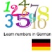 Le logo Learn Numbers In German Icône de signe.