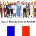 ロゴ Learn Occupations In French 記号アイコン。