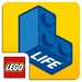 ロゴ Lego Life 記号アイコン。