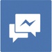 Le logo Lite Chat For Facebook Icône de signe.