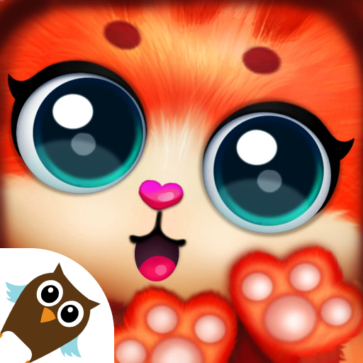 Logo Little Kitty Town Collect Cats Create Stories Icon