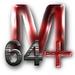 ロゴ M64 Emulator 記号アイコン。