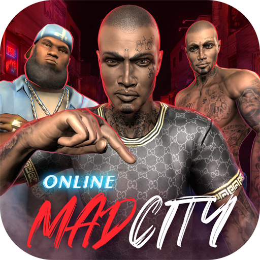 ロゴ Mad City Next Generation Online 記号アイコン。