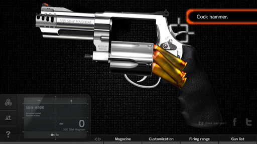 Image 3Magnum3 0 Gun Custom Simulator Icône de signe.