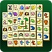 ロゴ Mahjong Animal 記号アイコン。