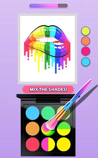 Image 2Makeup Kit Color Mixing Icône de signe.