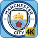 商标 Manchester City Wallpapers 签名图标。