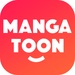 ロゴ Mangatoon Comics Updated Daily 記号アイコン。