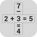 Le logo Math Logic Icône de signe.