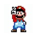 Le logo Mcpe Mod Super Mario Galaxy Icône de signe.