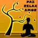 ロゴ Meditacion Y Relajacion 記号アイコン。