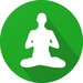 Le logo Meditation Music Metapps Icône de signe.