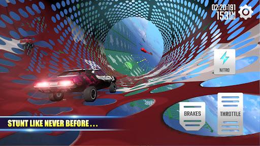 Image 0Mega Ramp Car Super Car Game Icône de signe.
