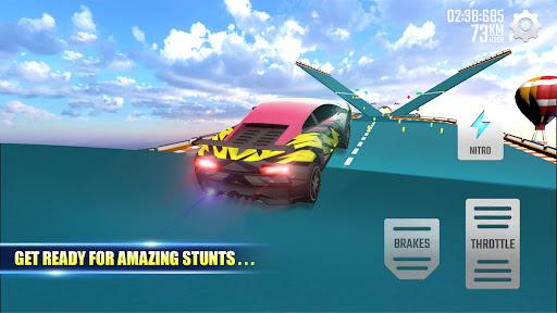 画像 2Mega Ramp Car Super Car Game 記号アイコン。
