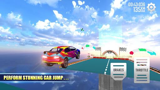 画像 4Mega Ramp Car Super Car Game 記号アイコン。