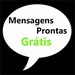 商标 Mensagens Prontas Para Compartilhar 签名图标。